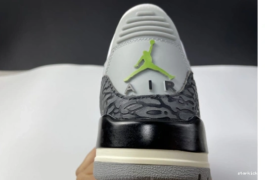Jordan Retro Chlorophyll Air 3 136064-006 136064-006 0813